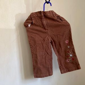 Mc Kids cordoroy pants for girls soft brown